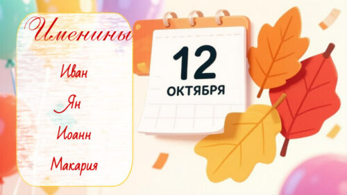 Именинники 12 октября.