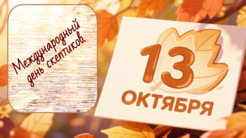 Интересные факты про 13 октября